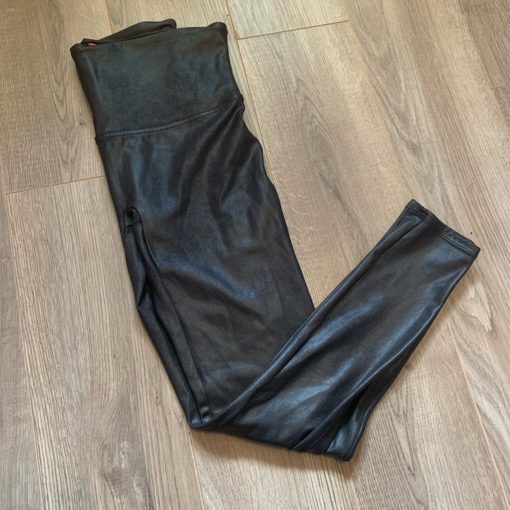 Spanx Faux Leather Leggings